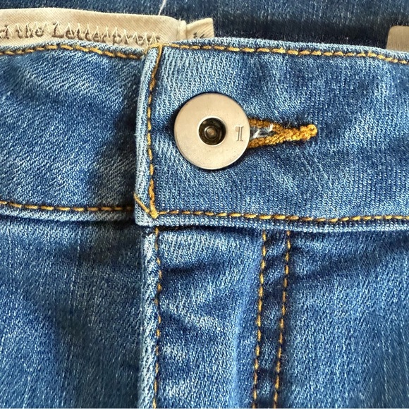 Pilcro and the Letterpress Women's High Rise Denim Leggings Jeans in Blue - Picture 11 of 12